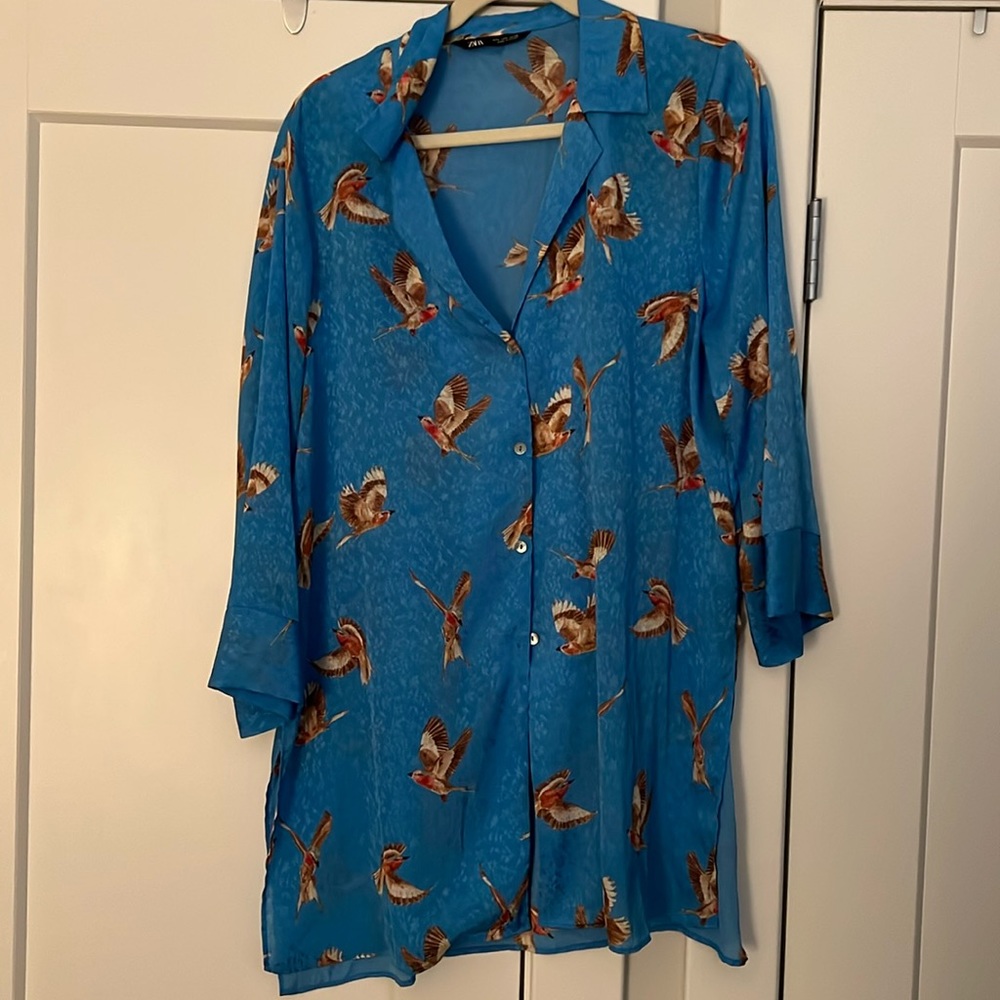 Zara bird tunic